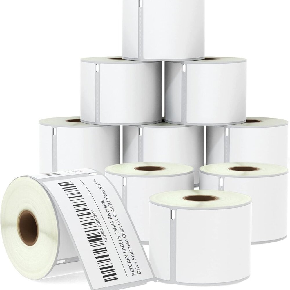 BETCKEY - DYMO 30256 Compatible Shipping Labels - 10 Rolls of 300 (2-5/16" x 4")